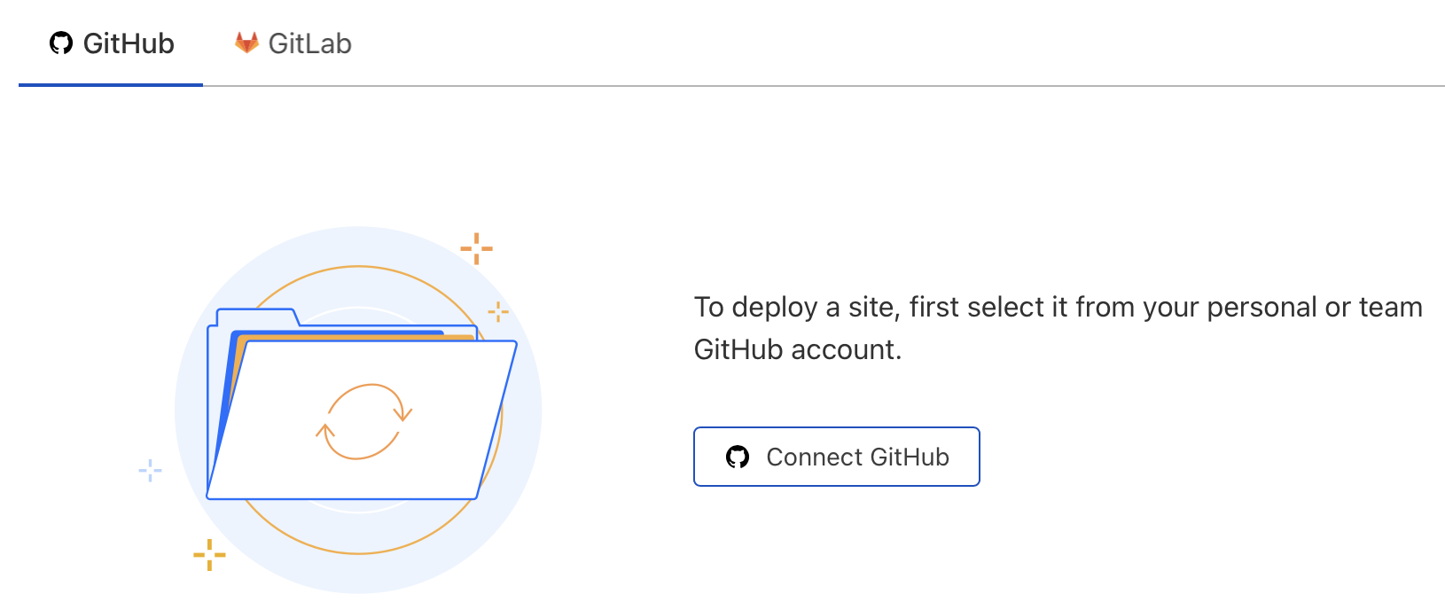 connect github